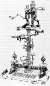 Микроскоп, созданный примерно в 1770 г. Джорджем Адамсом для английского короля Георга III