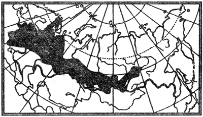 Ареал обыкновенной гадюки