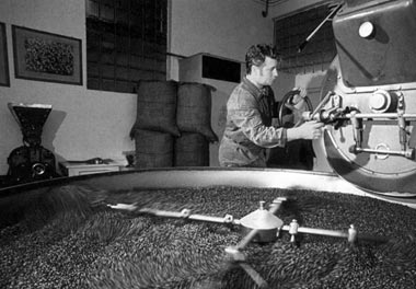 Поджаривание кофейных зерен